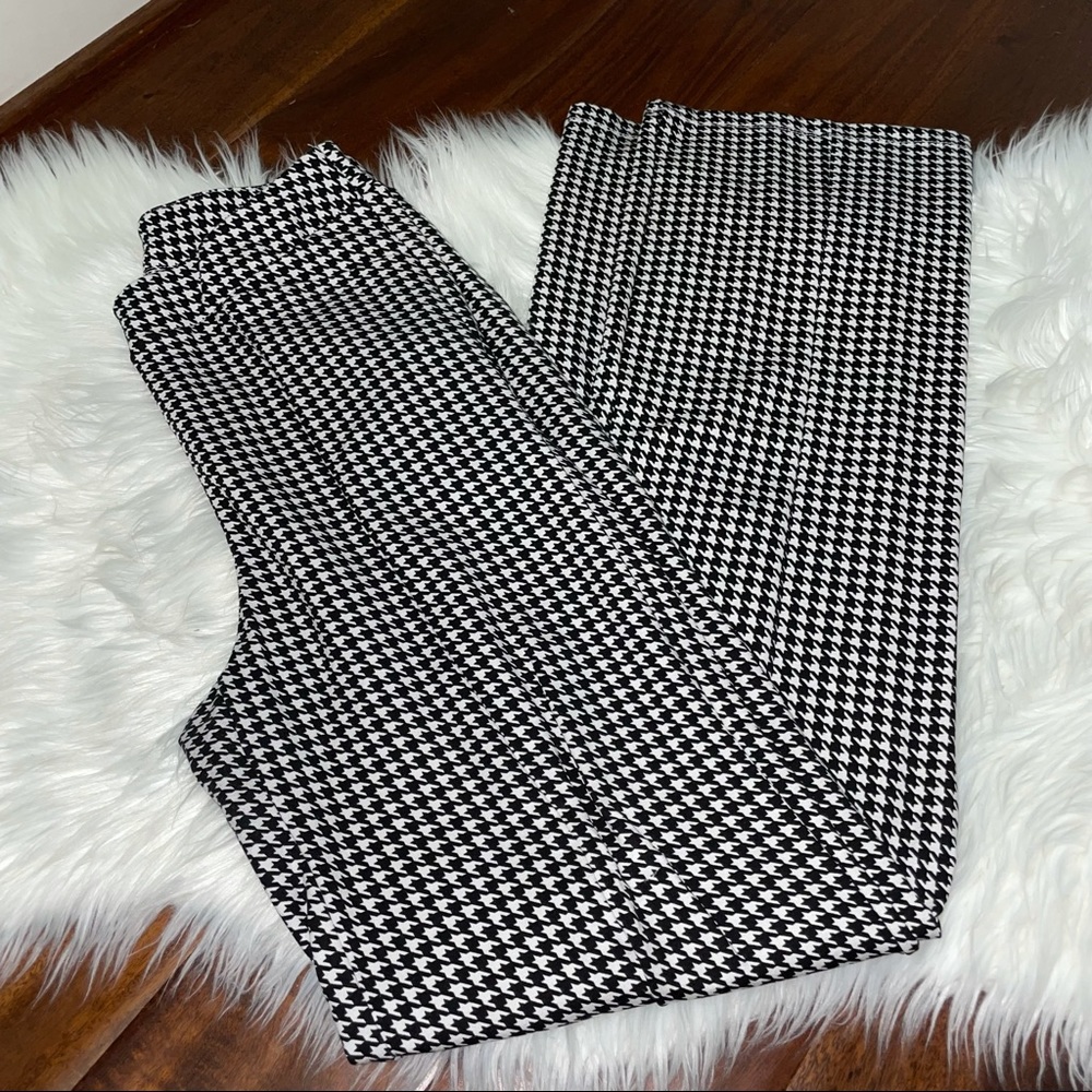 Metrostyle Pull On Pants Houndstooth Size 10.